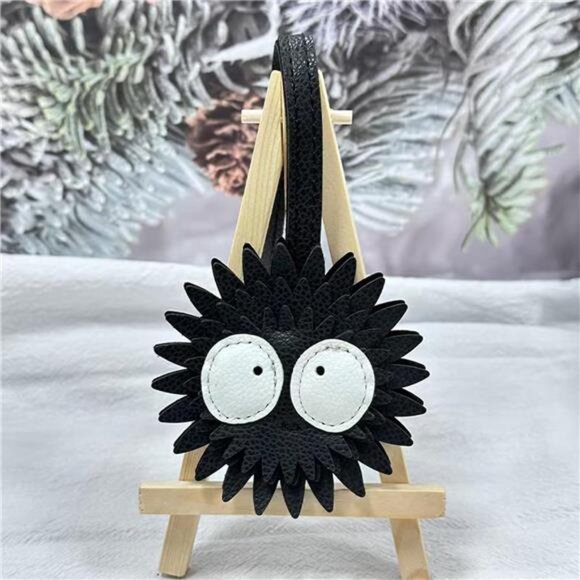 Black Briquette Bag Charm, Fashion Bag Charm for Purse Handbags Bag Accessories - Picture 4 of 10